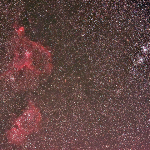 ハート、ソウル、二重星団