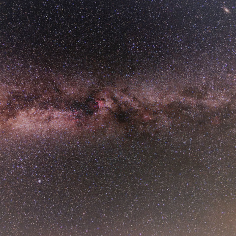 夏の大三角からカシオペア座の天の川