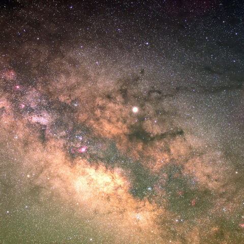 さそり座から天の川