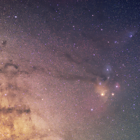 さそり座頭部から木星へ