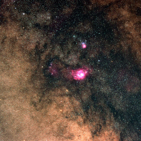 M8 M20周辺の天の川