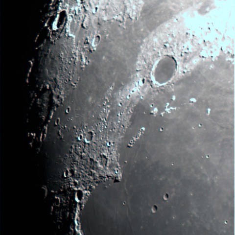 虹の入江から雨の海