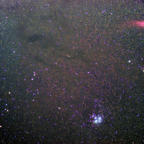 ヒアデス、プレアデス、カリフォルニア星雲