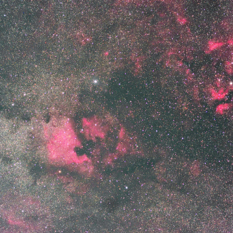 北アメリカ星雲周辺