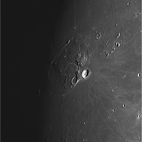 アリスタルコス台地周辺