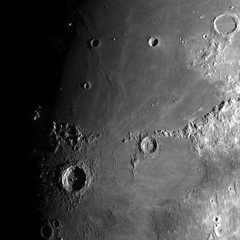 雨の海南部からコペルニクス