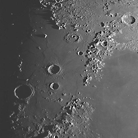 アルプス山脈からアペニン山脈