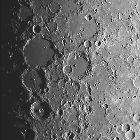 中南部クレーター群