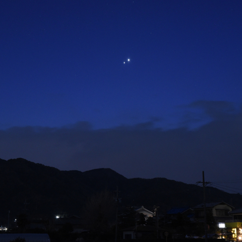 金星木星最接近