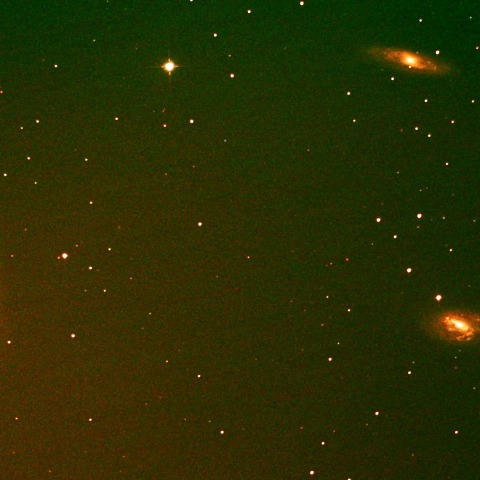 M65, 66, NGC3628（しし座トリオ）