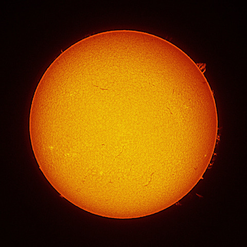 6月２５日の太陽