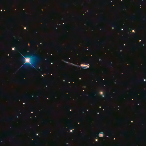 PGC57129  Tadpole Galaxy