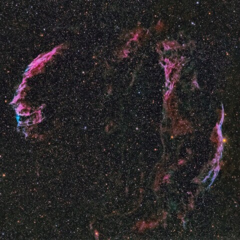 網状星雲　Veil Nebula