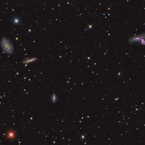 NGC3396グループの銀河たち