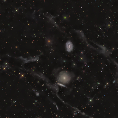 NGC2633 2634 と分子雲