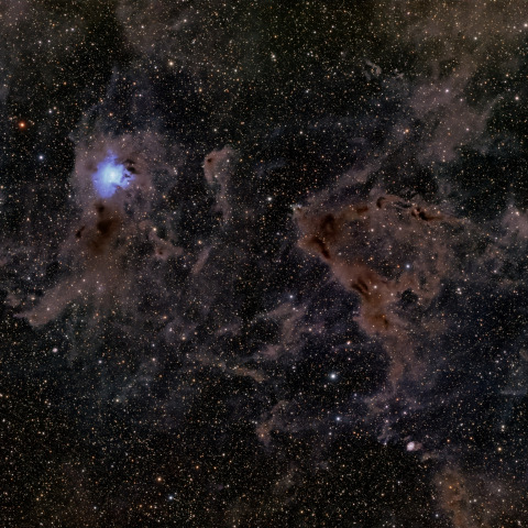 アイリス星雲周辺
