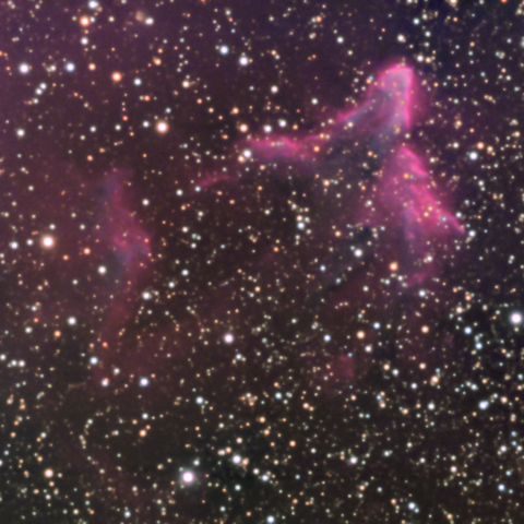 IC63 カシオペア座の幽霊