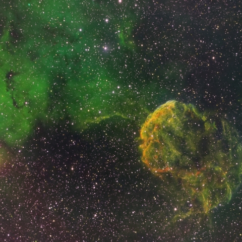 IC443 くらげ星雲 SAO合成