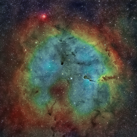 市街地でナローバンドによるIC1396（SAO合成）