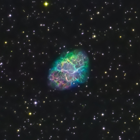 M1 かに星雲　SAO合成