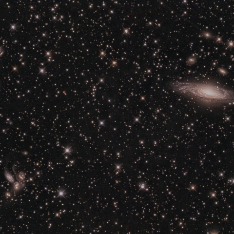 NGC7331とステファンの五つ子