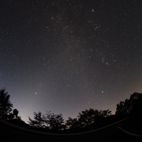 奥日光で見た黄道光