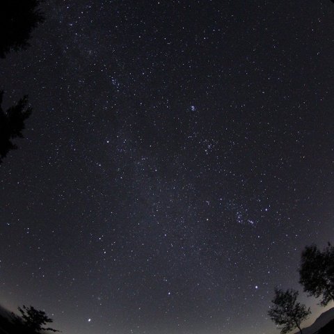 清里高原で見た黄道光