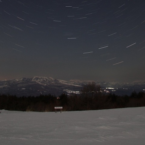 下方通過後のカシオペア