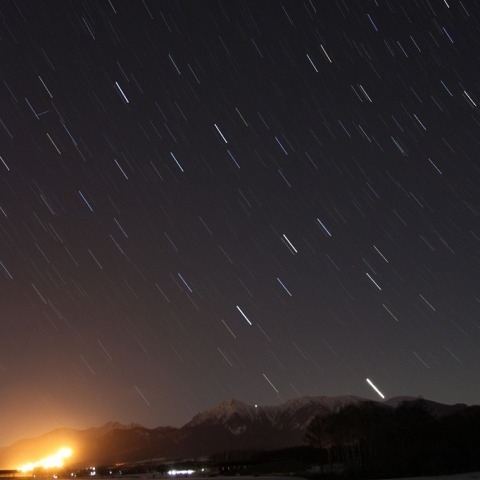 八ヶ岳に沒むしし