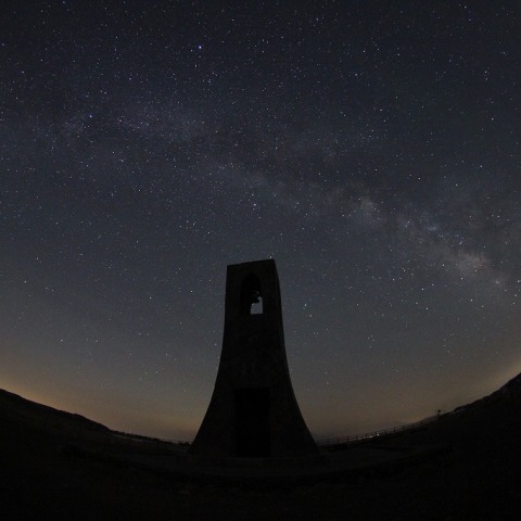 美ヶ原から見た天の川