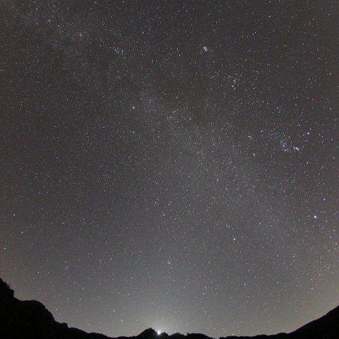 みずがきの森で見た黄道光