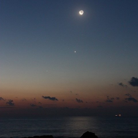 月・金星・水星