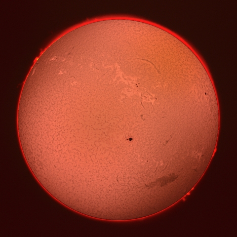 2023年1月20日の太陽