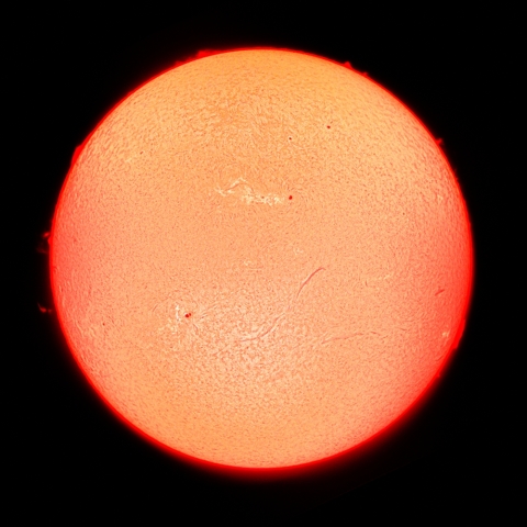 2023年3月8日の太陽面