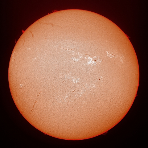 2023年5月10日の太陽面