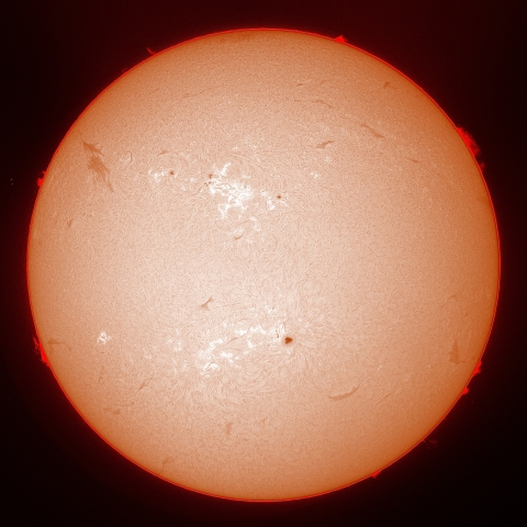 2023年5月24日の太陽