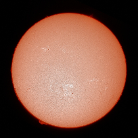 2023年7月6日の太陽