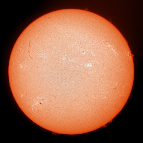 2023年8月6日の太陽