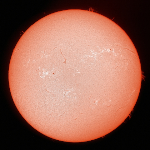 2023年8月19日の太陽