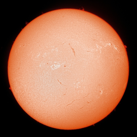 2023年8月20日の太陽