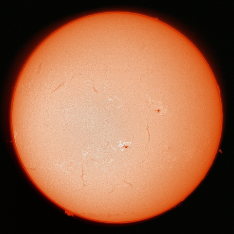 2023年8月29日の太陽