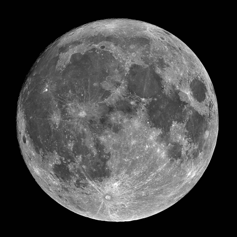 8/31 月齢14.4(スーパームーン)