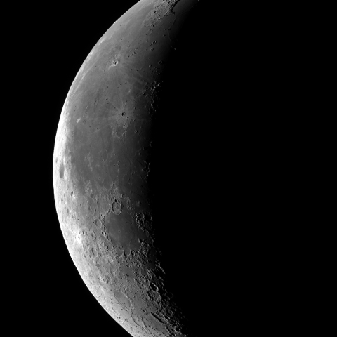 9/10の月(月齢24.4)