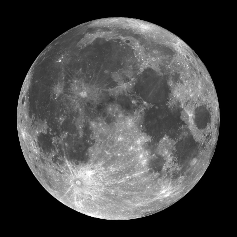 9/29日の月(月齢14.3満月）