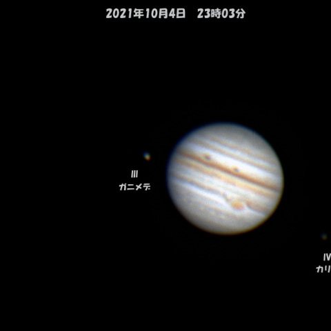木星とガリレオ衛星
