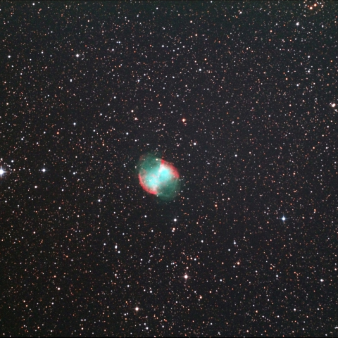 こぎつね座　M27　アレイ星雲