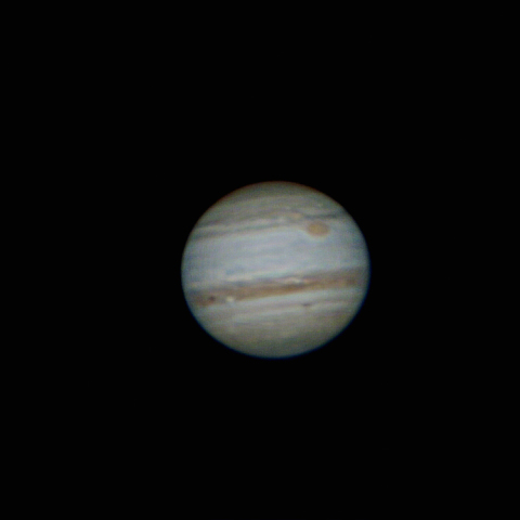 9月21日の木星とイオ、ガニメデ