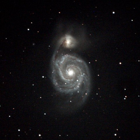 M51 子持ち銀河