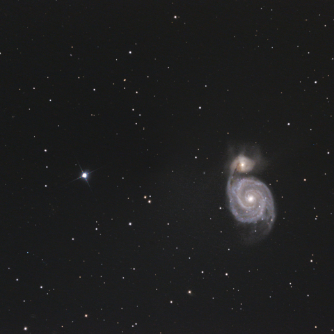 M51子持ち銀河