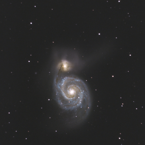 M51子持ち銀河